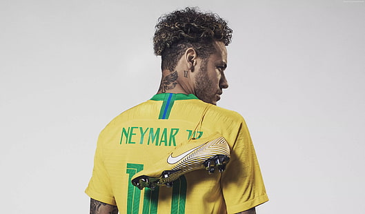 futebol, Barcelona, ​​4K, Neymar, FCB, HD papel de parede HD wallpaper