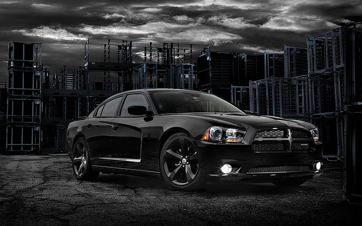 2012 Dodge Charger Blacktop, Dodge Charger, Tapety HD
