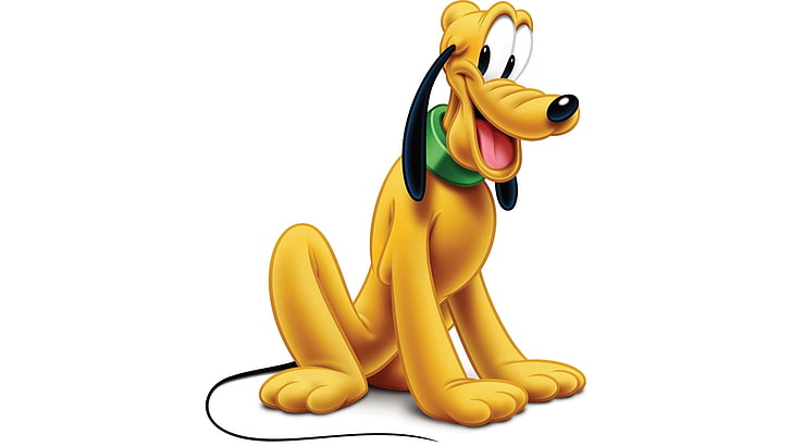 Disney Pluto, mood, cartoon, dog, Walt Disney, children, the Walt Disney studios, Pluto, HD wallpaper