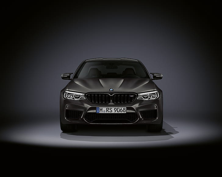 BMW, sedan, vista frontal, BMW M5, M5, F90, 2019, Edição 35 anos, HD papel de parede