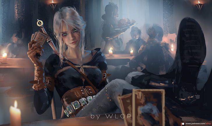The Witcher, Gwent: The Witcher Card Game, Ciri (The Witcher), Gwent, Fondo de pantalla HD