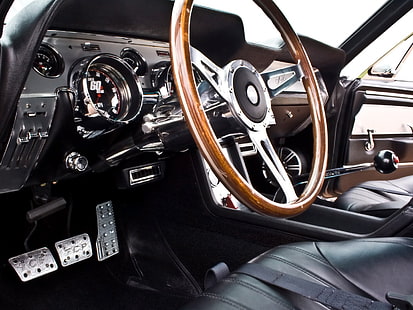 1967, classic, cobra, eleanor, ford, gt500, hot, interior, muscle, mustang, rod, rods, shelby, HD wallpaper HD wallpaper
