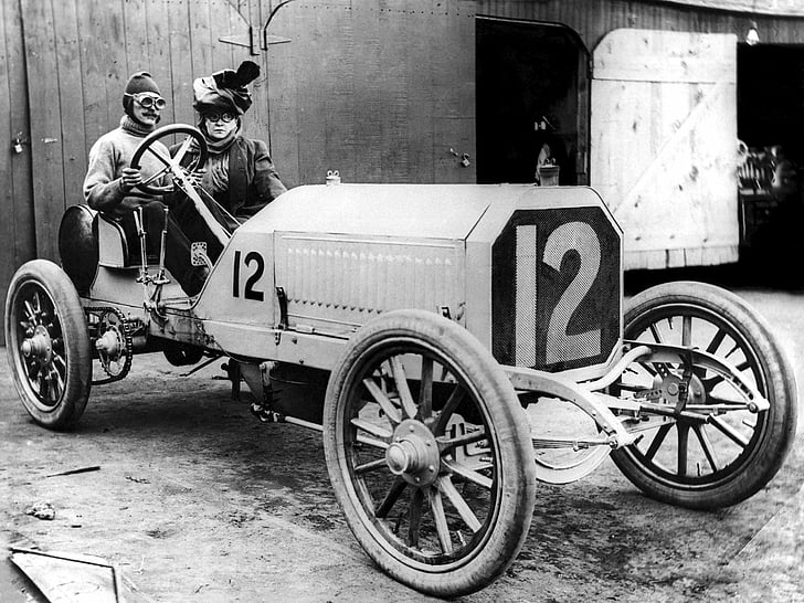 1906, 90hp, locomobile, race, racer, racing, retro, special, vanderbilt, HD wallpaper