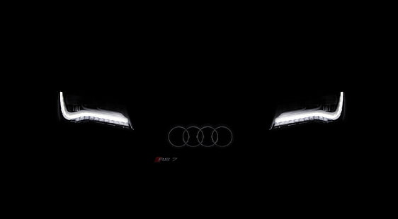 Verblasste AUDI, Aero, Schwarz, Dunkel, Audi, Autos, Rennen, HD-Hintergrundbild HD wallpaper