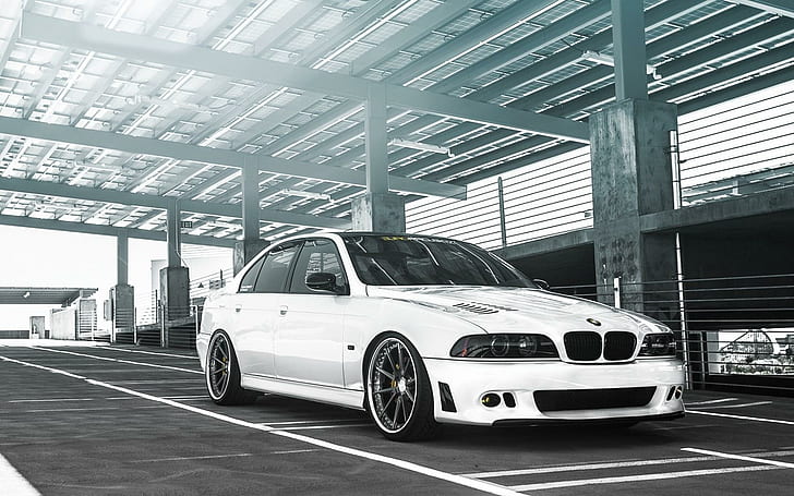BMW M5 E39 Tuning Car, ajuste, Fondo de pantalla HD