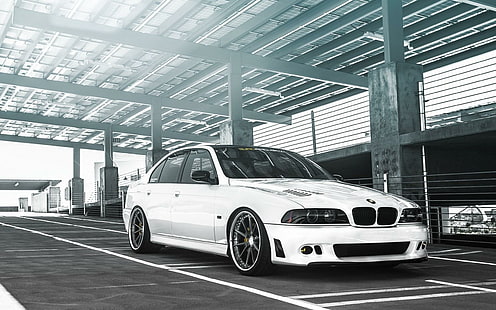 BMW M5 E39チューニングカー、チューニング、 HDデスクトップの壁紙 HD wallpaper