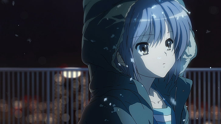 anime, La melancolía de Haruhi Suzumiya, Nagato Yuki, Fondo de pantalla HD