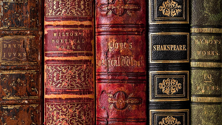antique, book, library, old, HD wallpaper