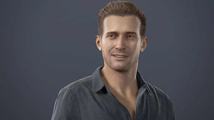 personaggio maschile del gioco, Uncharted 4: A Thief's End, rafe adler, Sfondo HD