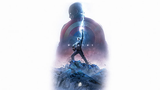 Marvel Cinematic Universe, Marvel-Comics, Avengers Endgame, Die Rächer, Captain America, HD-Hintergrundbild HD wallpaper