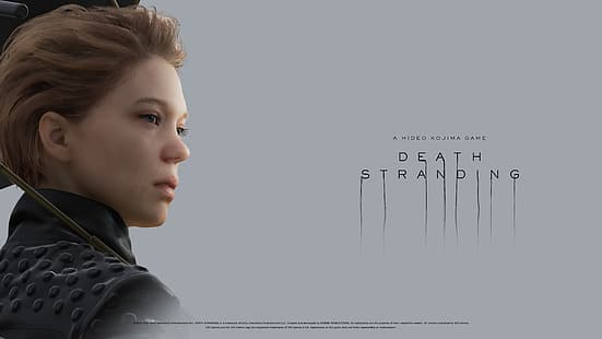 Death Stranding ، Hideo Kojima ، Fragile (Death Stranding) ، Léa Seydoux، خلفية HD HD wallpaper
