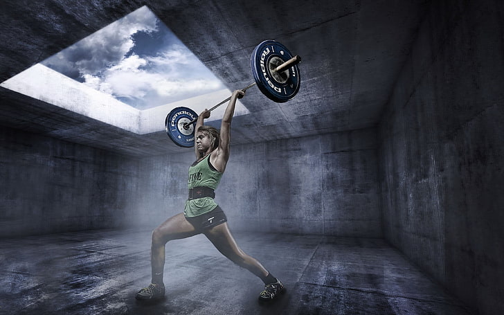 sports, weightlifting, sport , women, HD wallpaper