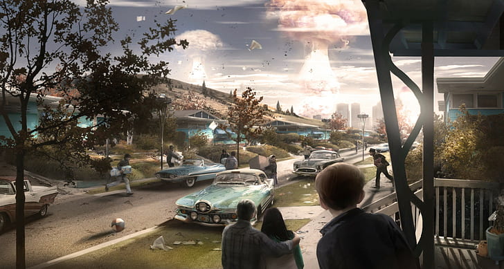 ألعاب الفيديو ، Fallout 4 ، Fallout، خلفية HD
