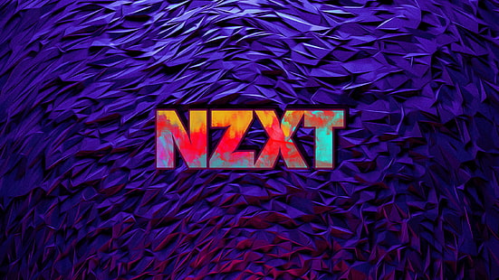 Технология, NZXT, Цветове, Виолетово, HD тапет HD wallpaper