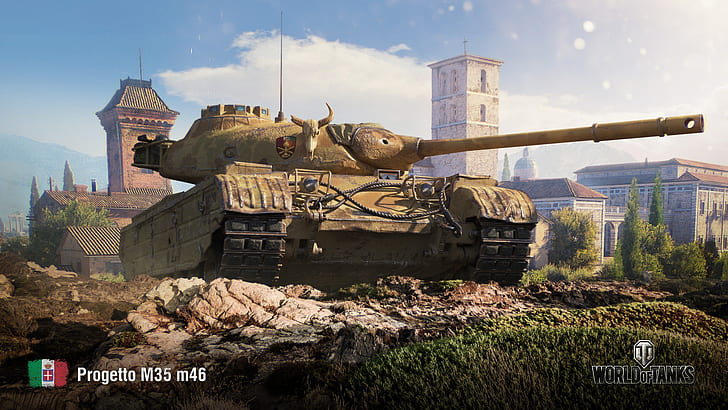 WoT, World of Tanks, Wargaming, Project M35, HD tapet