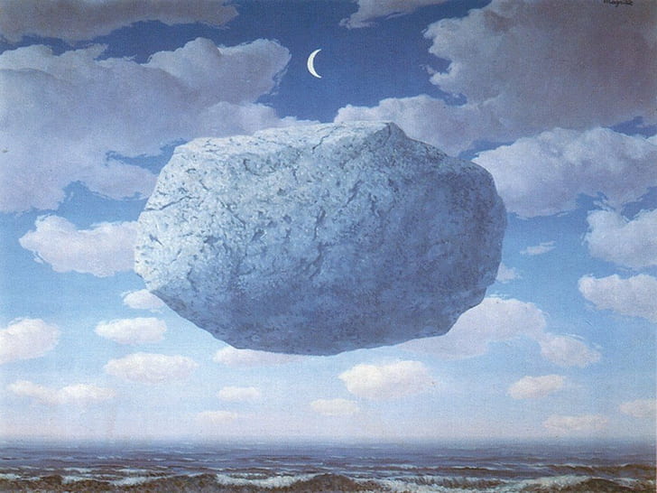 Rene Magritte Surreal Magic Realism Hd Wallpaper Wallpaperbetter