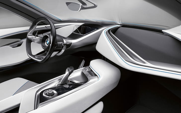 BMW Vision EfficientDynamics Dashboard, BMW Concept Car, BMW Concept, HD wallpaper