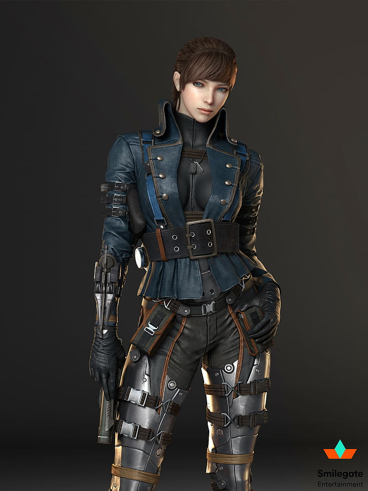 female videogame character digital wallpaper, CrossFire, PC gaming, HD wallpaper