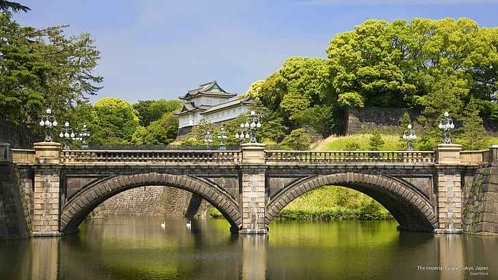 The Imperial Palace, Tokyo, Japan, Asia, HD wallpaper