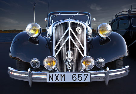 auto, citroen, vintag, HD-Hintergrundbild HD wallpaper