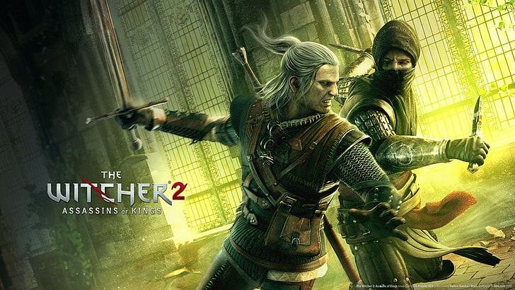 The Witcher 2 assassinos de reis, The Witcher, Geralt de Rivia, HD papel de parede