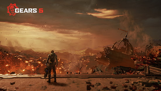 Gears of War, Gears 5, Fondo de pantalla HD HD wallpaper