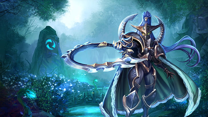 Blizzard Entertainment, Heroes Of The Storm, Maiev Shadowsong, videospel, warcraft, world of warcraft, HD tapet