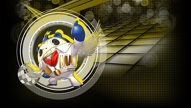 Persona, Persona 4: Die ganze Nacht tanzen, Teddie (Persona), Videospiel, HD-Hintergrundbild