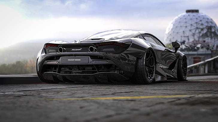 McLaren 720S, McLaren, Rostislav Prokop, voiture, véhicule, concept art, Fond d'écran HD