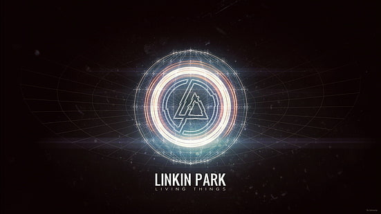 1366x768 px Linkin Park лого музика Музикални очила HD Art, Музика, лого, Linkin Park, 1366x768 px, HD тапет HD wallpaper