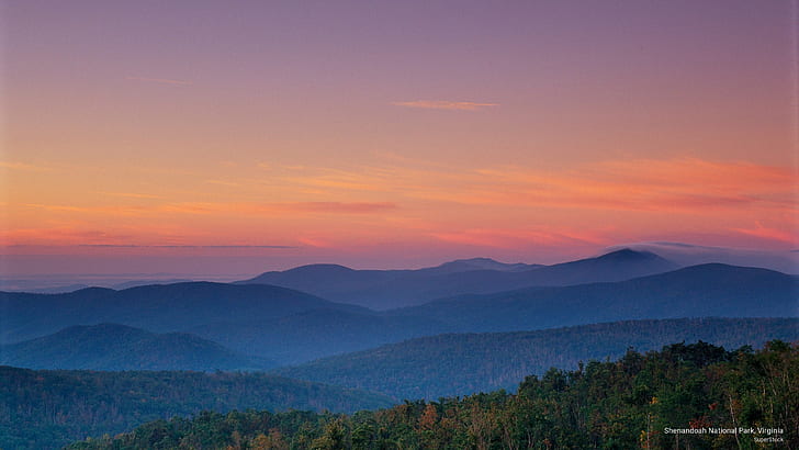 Taman Nasional Shenandoah, Virginia, Taman Nasional, Wallpaper HD