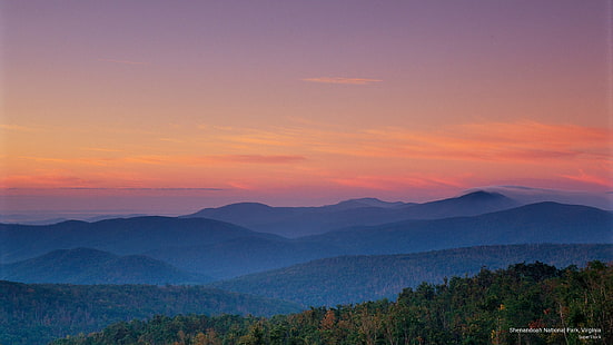 Shenandoah National Park, Virginia, National Parks, HD tapet HD wallpaper