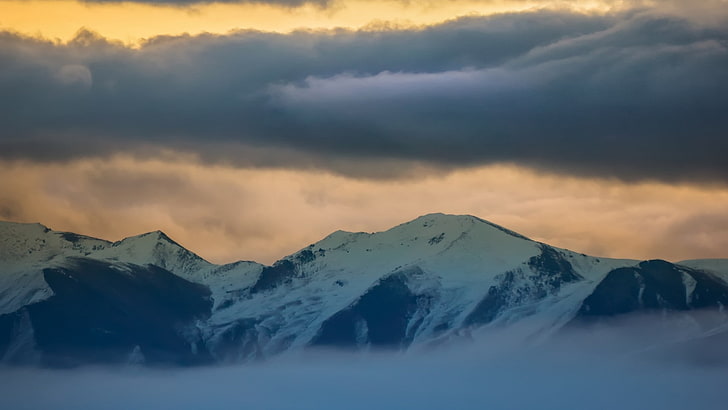paysage, montagnes, Nouvelle-Zélande, nature, Fond d'écran HD