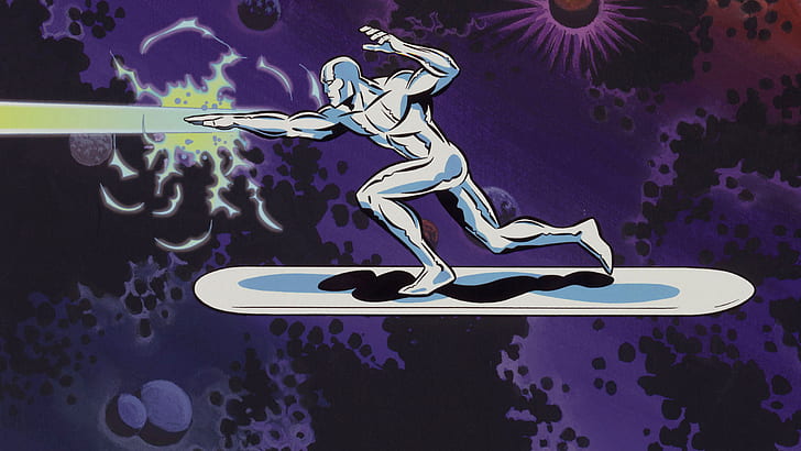 Comics, Silberner Surfer, HD-Hintergrundbild
