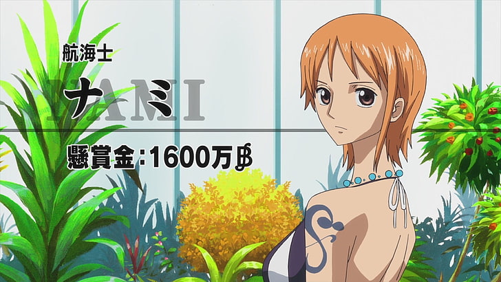 ett stycke nami 1920x1080 Anime One Piece HD Art, ett stycke, Nami, HD tapet