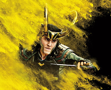 Loki, Thor Ragnarok, Tom Hiddleston, 4K, 2017, HD wallpaper HD wallpaper
