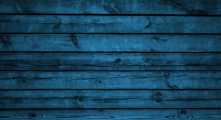 الجدران ألواح الخشب الأزرق، خلفية HD