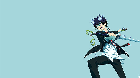 Anime, Exorcista Azul, Rin Okumura, HD papel de parede HD wallpaper
