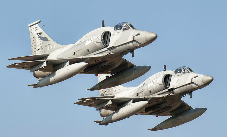Waffen, Flugzeuge, A-4 AR Fightinghawk C-923, HD-Hintergrundbild