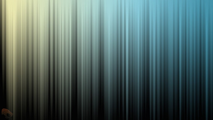 tirai jendela putih dan biru, penuh warna, abstrak, garis, cyan, kuning, Wallpaper HD