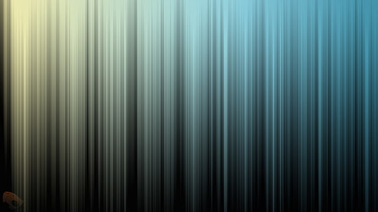 흰색과 파란색 창 커튼, 화려한, 추상, 선, 시안, 노랑, HD 배경 화면 HD wallpaper