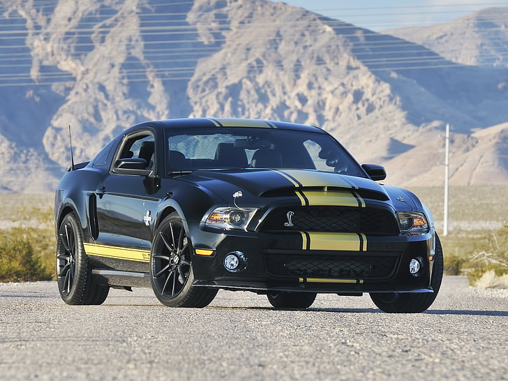 2012, Ford, GT500, músculo, Mustang, Shelby, Super Snake, Fondo de pantalla HD