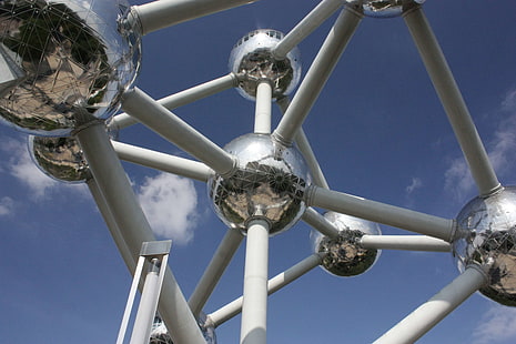 Atomium, Belgien, Brüssel, Denkmal, HD-Hintergrundbild HD wallpaper