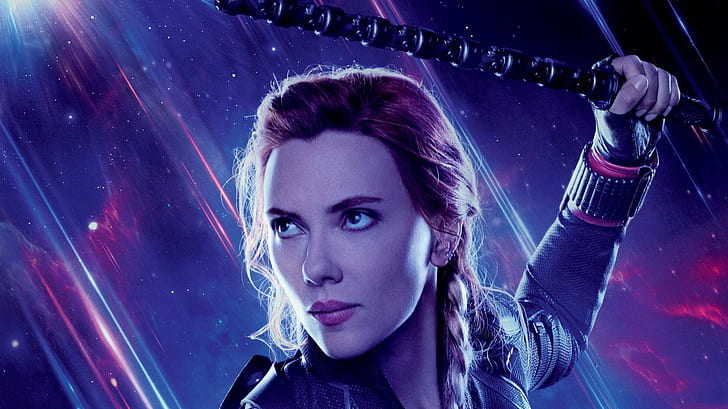 The Avengers, Avengers Endgame, Black Widow, Natasha Romanoff, Scarlett Johansson, HD wallpaper