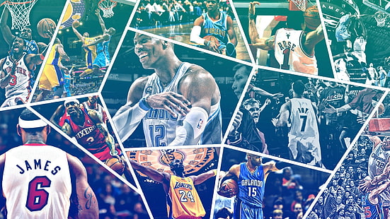 nba баскетбол 1920x1080 Спортен баскетбол HD Art, NBA, баскетбол, HD тапет HD wallpaper