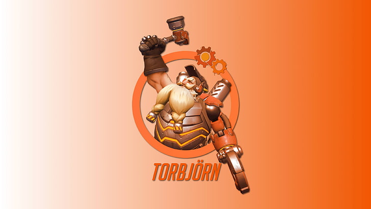 torbjorn, overwatch, games, artwork, artist, digital art, hd, HD wallpaper