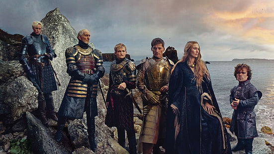 Game of Thrones wallpaper, Game of Thrones, TV, Tyrion Lannister, Cersei Lannister, Tywin Lannister, Jaime Lannister, Joffrey Baratheon, HD papel de parede HD wallpaper