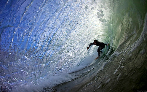 people, surfing, sports, nature, sea, waves, surfboards, HD wallpaper HD wallpaper