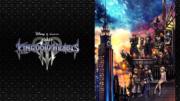 Kingdom Hearts 3, Kingdom Hearts, Fondo de pantalla HD
