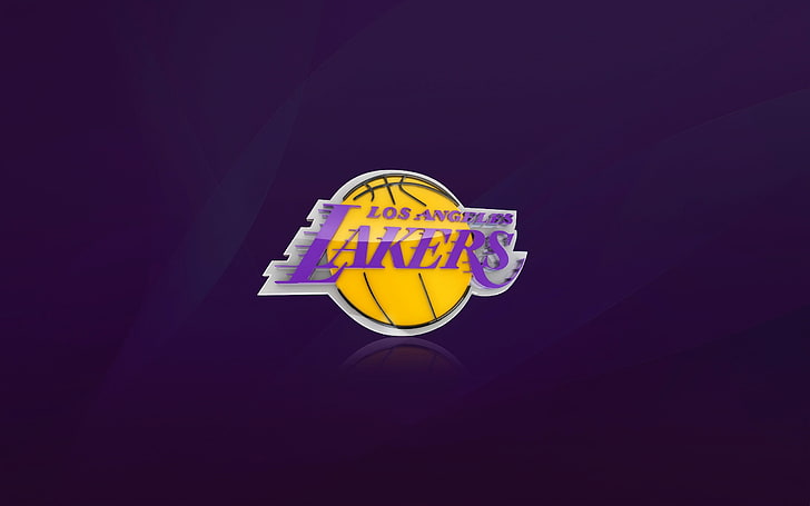 Logo de Basketball, Arrière-plan, Logo, Violet, NBA, Los Angeles Lakers, Los Angeles Lakers, Fond d'écran HD